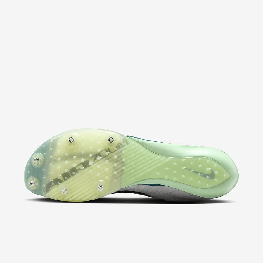 Amazon | Nike Air Zoom Maxfly 2 陸上スプリントスパイク, ホワイト