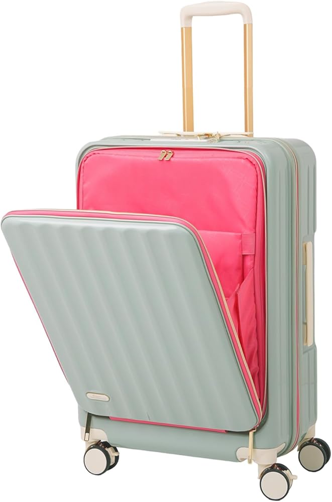 値下げ❢スワニーのライラックピンク クロコダイル風 キャリーケース