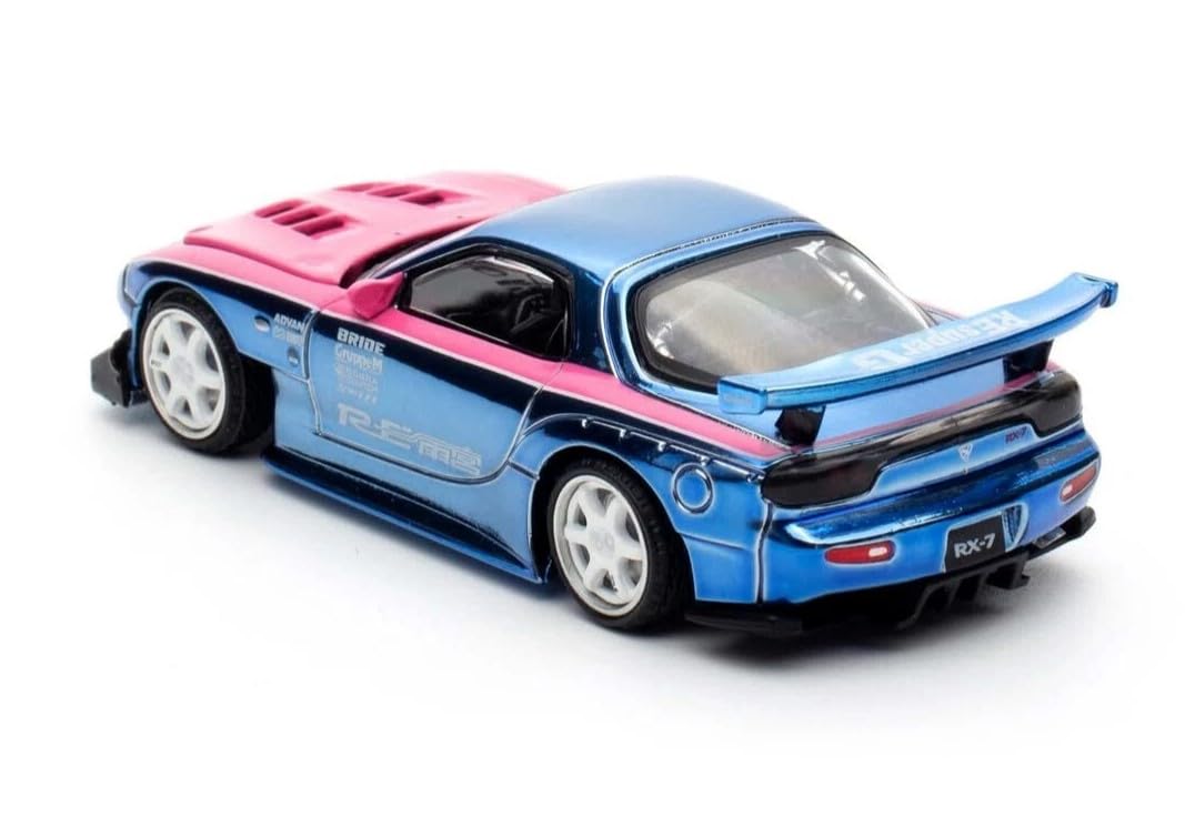 Amazon.com: Diecast Model Car Compatible Pop Race 1:64 Mazda RX7