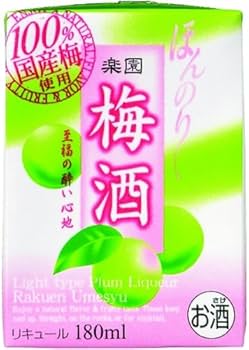 Amazon.co.jp: 清洲桜醸造 楽園 梅酒ミニ [ 180mlx30本 ] : 食品・飲料