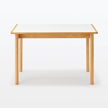 Amazon｜無印良品 木製テーブル 120×70cm メラミン天板 KC0GQA3S｜座卓