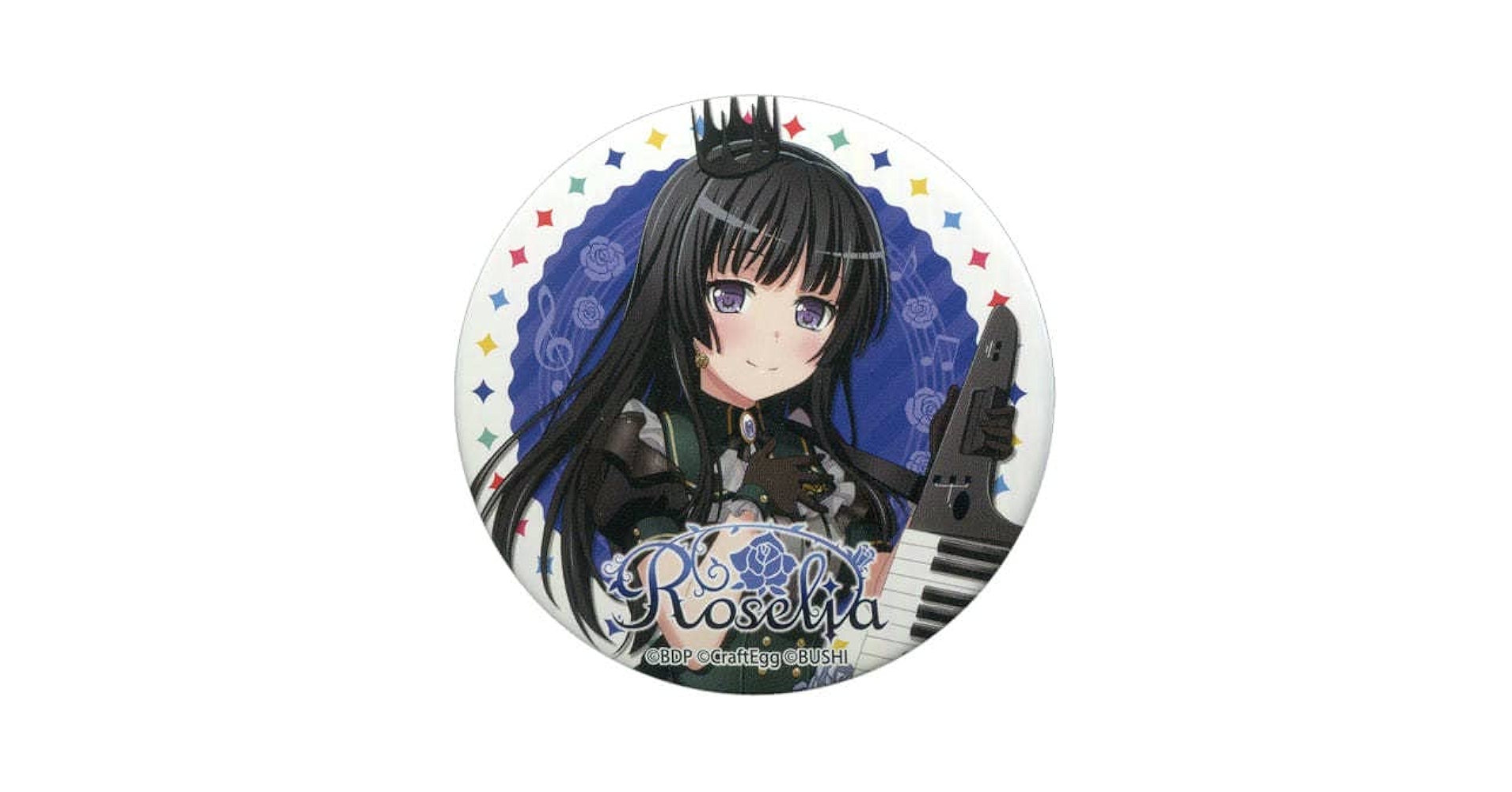 BanG Dream! Flamme/Wasser缶バッジ 白金燐子 BanG Dream! Flamme