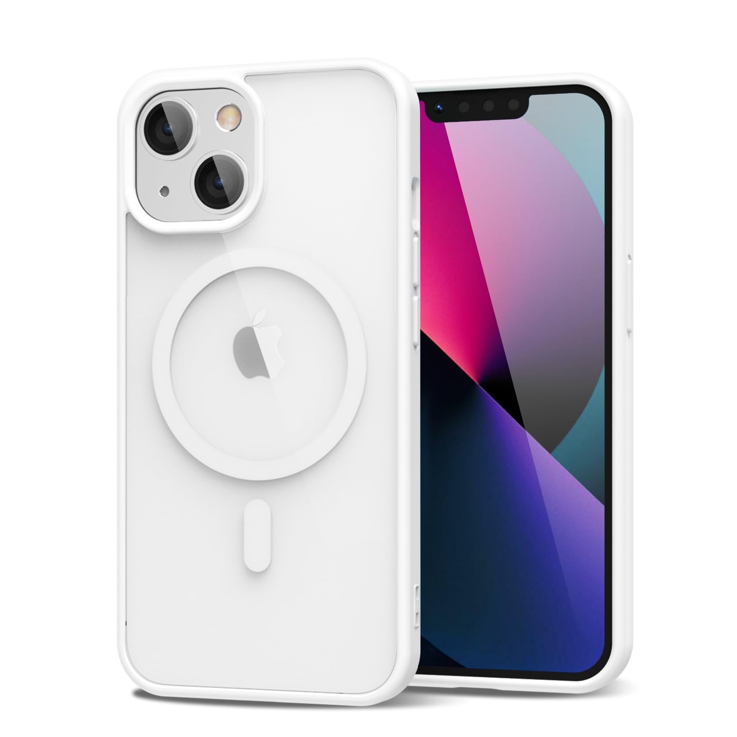 Amazon.com: oakxco for iPhone 13 Mini/ 12 Mini Case Clear Magnetic