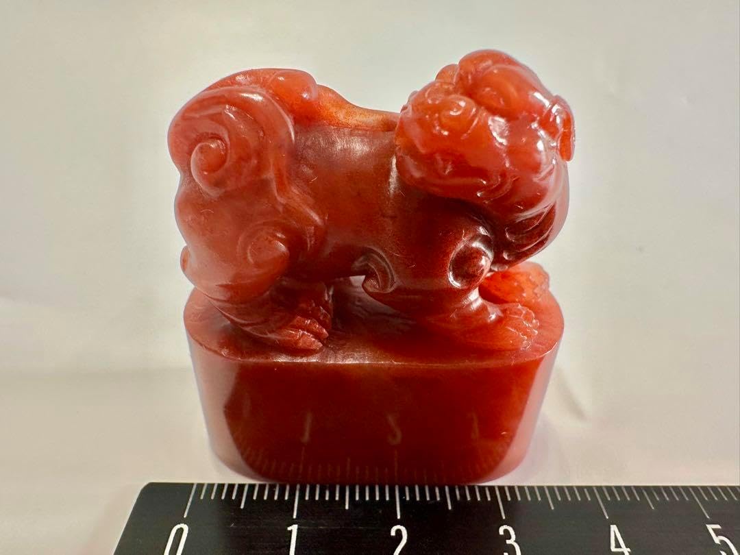 メル47009 猫 ねこ 古獣 高級印材 ラオス 篆刻 印材 印石 書道 メル