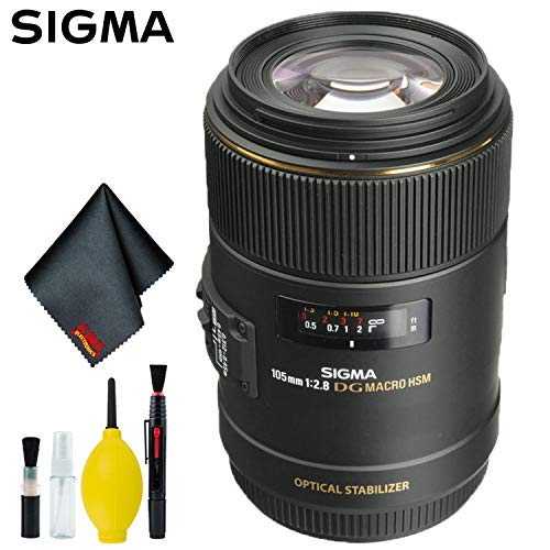 Amazon.com : Sigma 105mm f/2.8 EX DG OS HSM Macro Lens for Canon