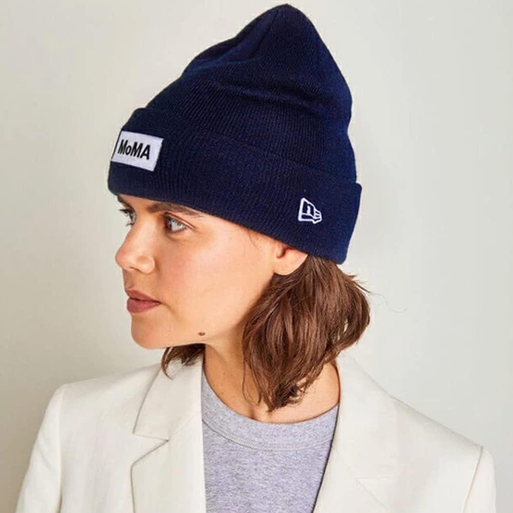 Amazon.co.jp: [ニューエラ] MoMA モマ ニットキャップ ニット帽 帽子