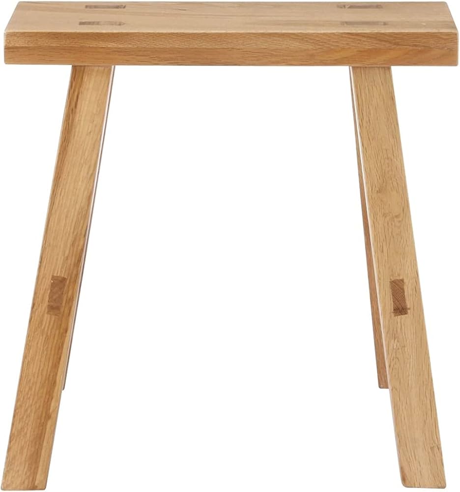 Amazon｜無印良品 オーク材ベンチ 幅48.5×奥行30×高さ44cm 44503072
