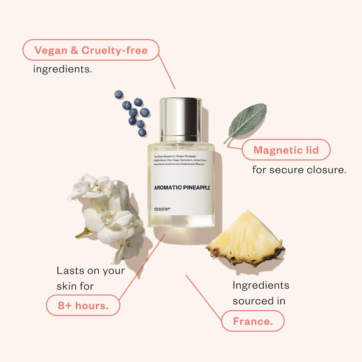 Amazon.com : Dossier - Aromatic Pineapple - Eau de Parfum