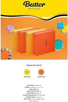 Amazon.com: Bangtan Boys BTS BUTTER Album Peaches version [with