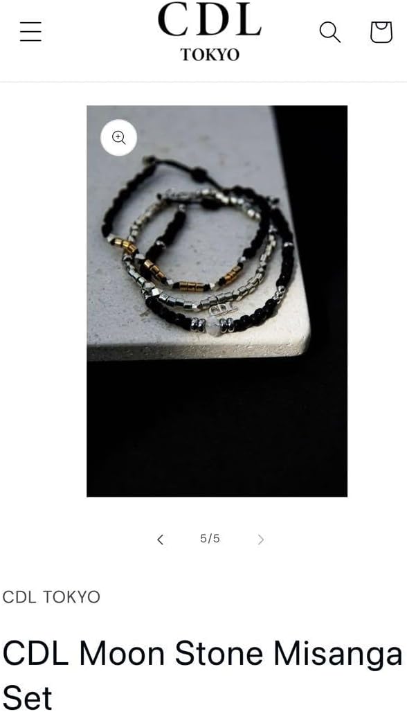 CDL TOKYO MOON STONE BRACELET Moonstone Bracelets / DEVIN GEM® CDL