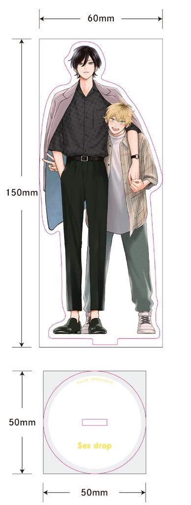 BL コミック グッズ しっけ セックスドロップ アクリルプレート BL