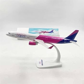 Fertiges Modellflugzeug im Maßstab 1:200 Wizz Air für A321