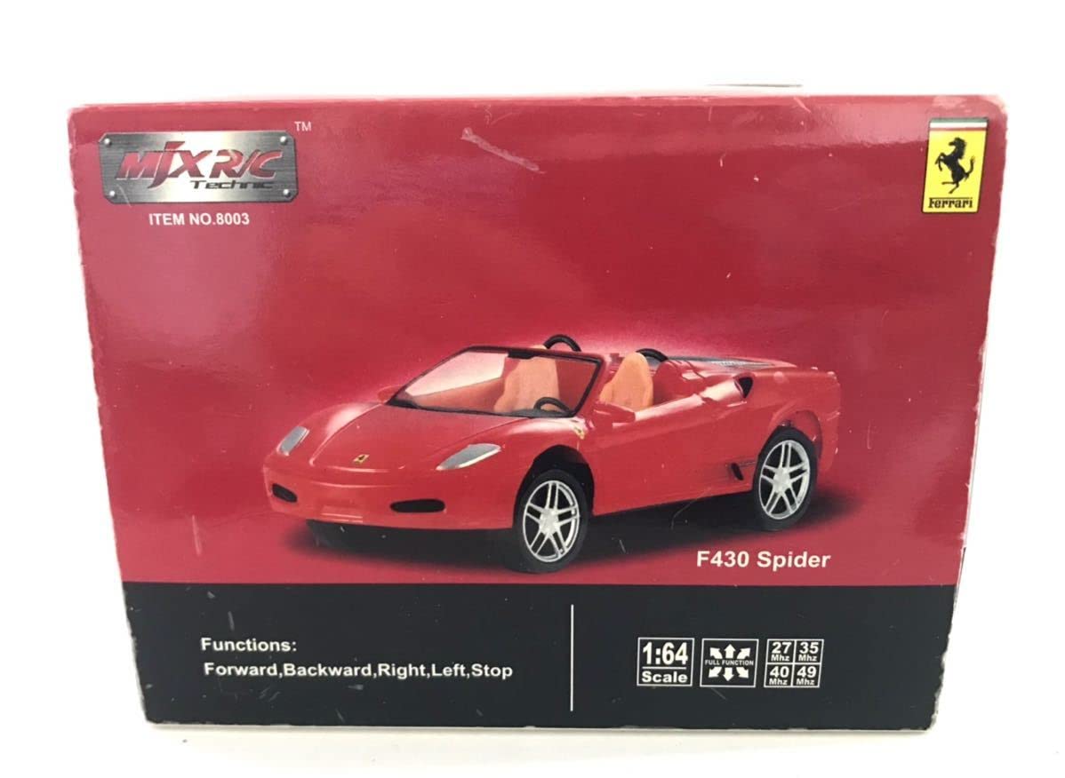 Amazon | 1/64 フェラーリ F430 スパイダー ラジコンセット | ミニカー