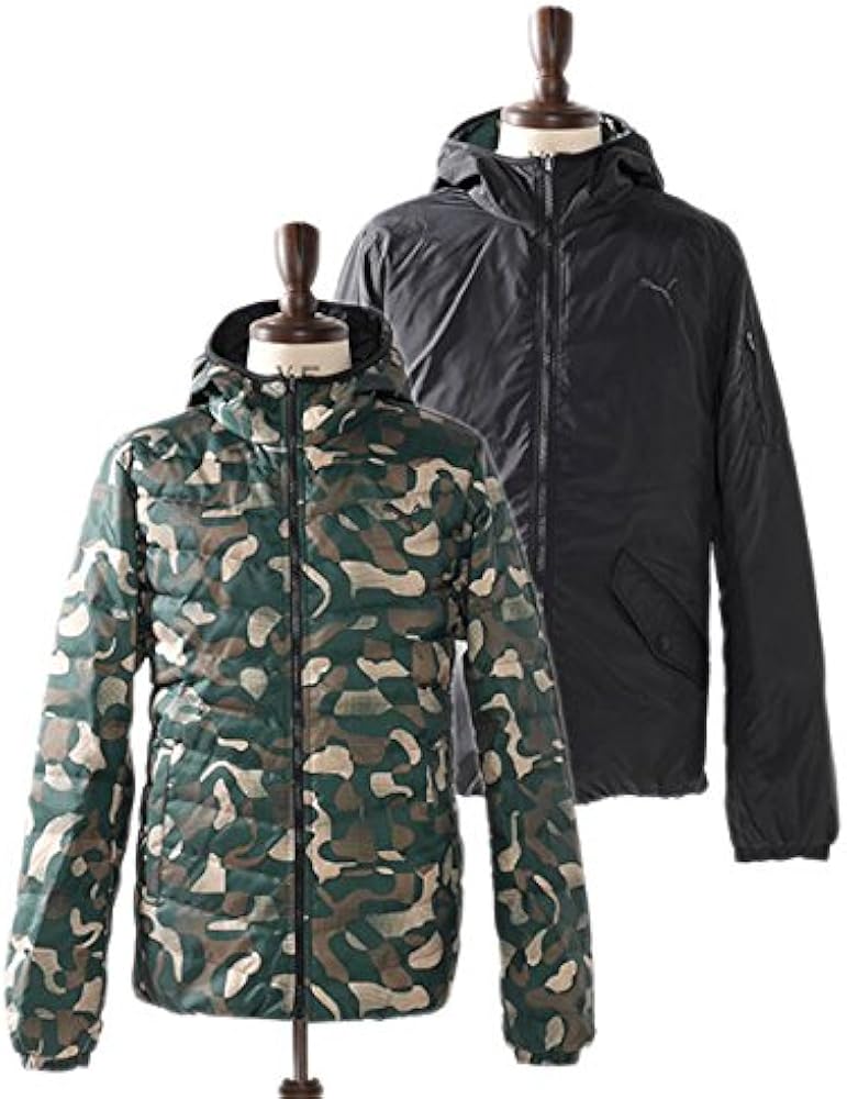 Amazon.co.jp: プーマ カモ柄 ダウンジャケット リバーシブル PUMA