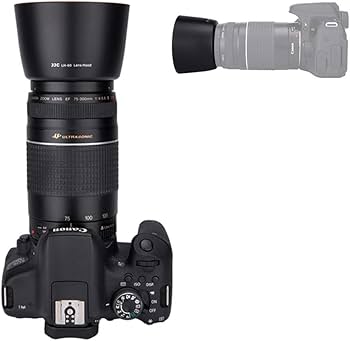 Canon RF 75-300mm F4-5.6ズームレンズ レンズフードつき Amazon | F