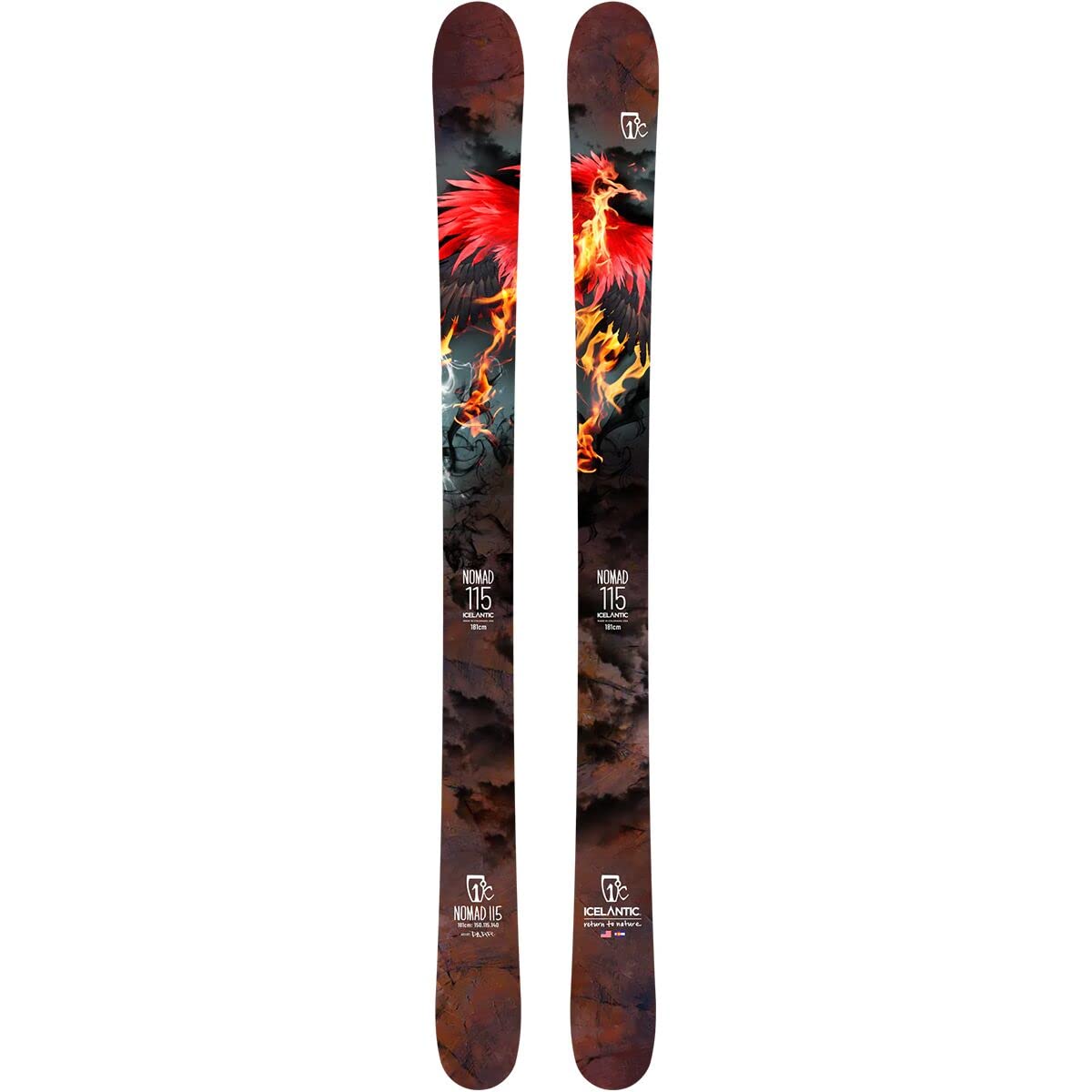 Icelantic Nomad 115 スキー板 181cm Icelantic Nomad 115 スキー板