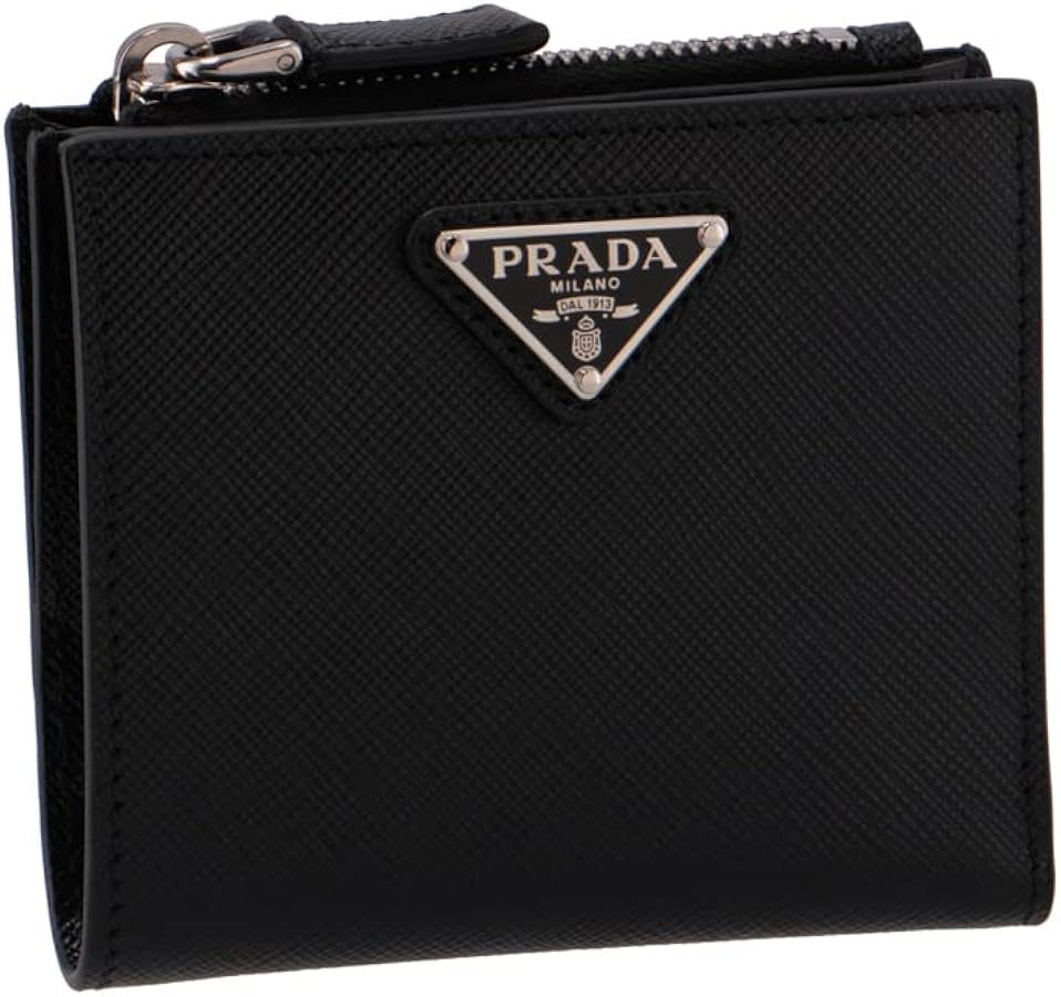 Amazon | [Prada] [プラダ] 財布 二つ折り サフィアーノトライアングル