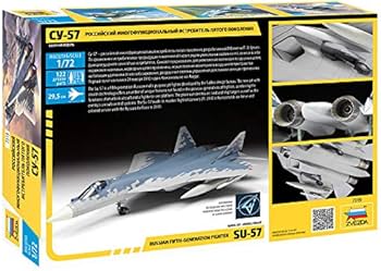 Amazon | ZVEZDA 7319 - ロシア第5世代戦闘機 SU-57 - プラモデル