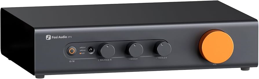 Amazon.com: Fosi Audio ZP3 Balanced Preamp for Home Audio, 2 RCA