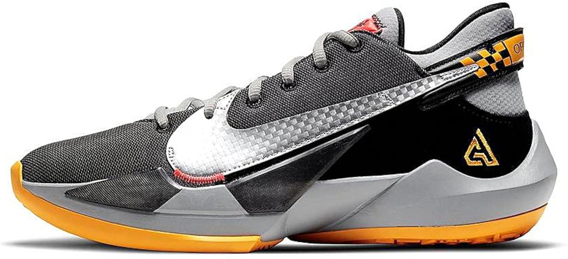 Amazon.com | Nike Men's Zoom Freak 2 Black/Metallic Silver (CK5424
