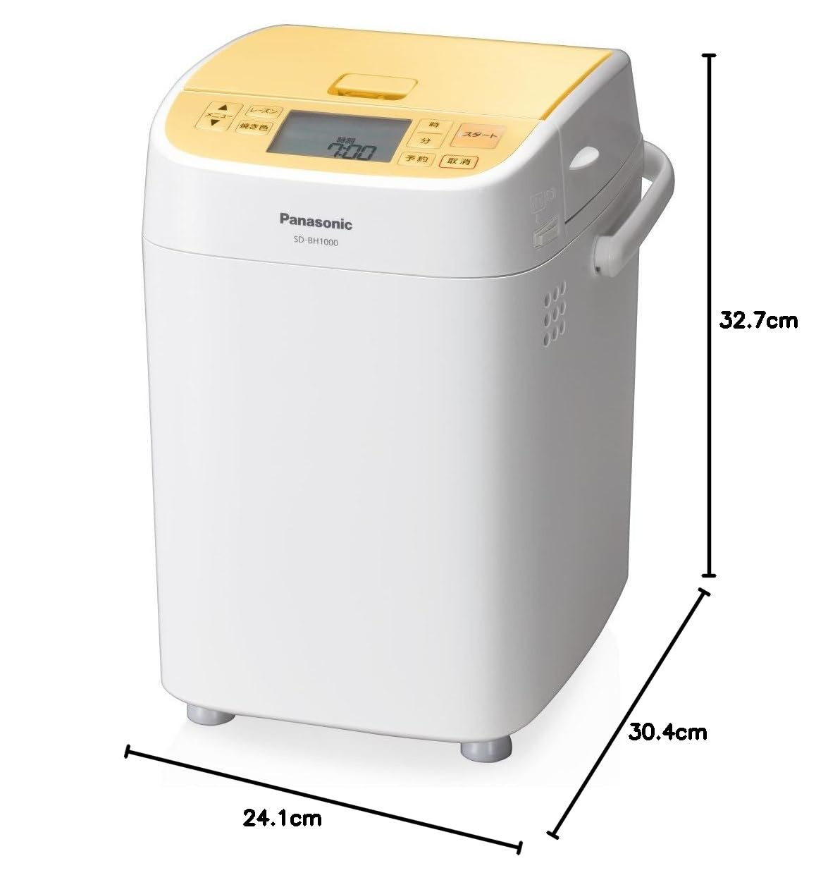 Amazon.co.jp: パナソニック ホームベーカリー 1斤タイプ イエロー SD