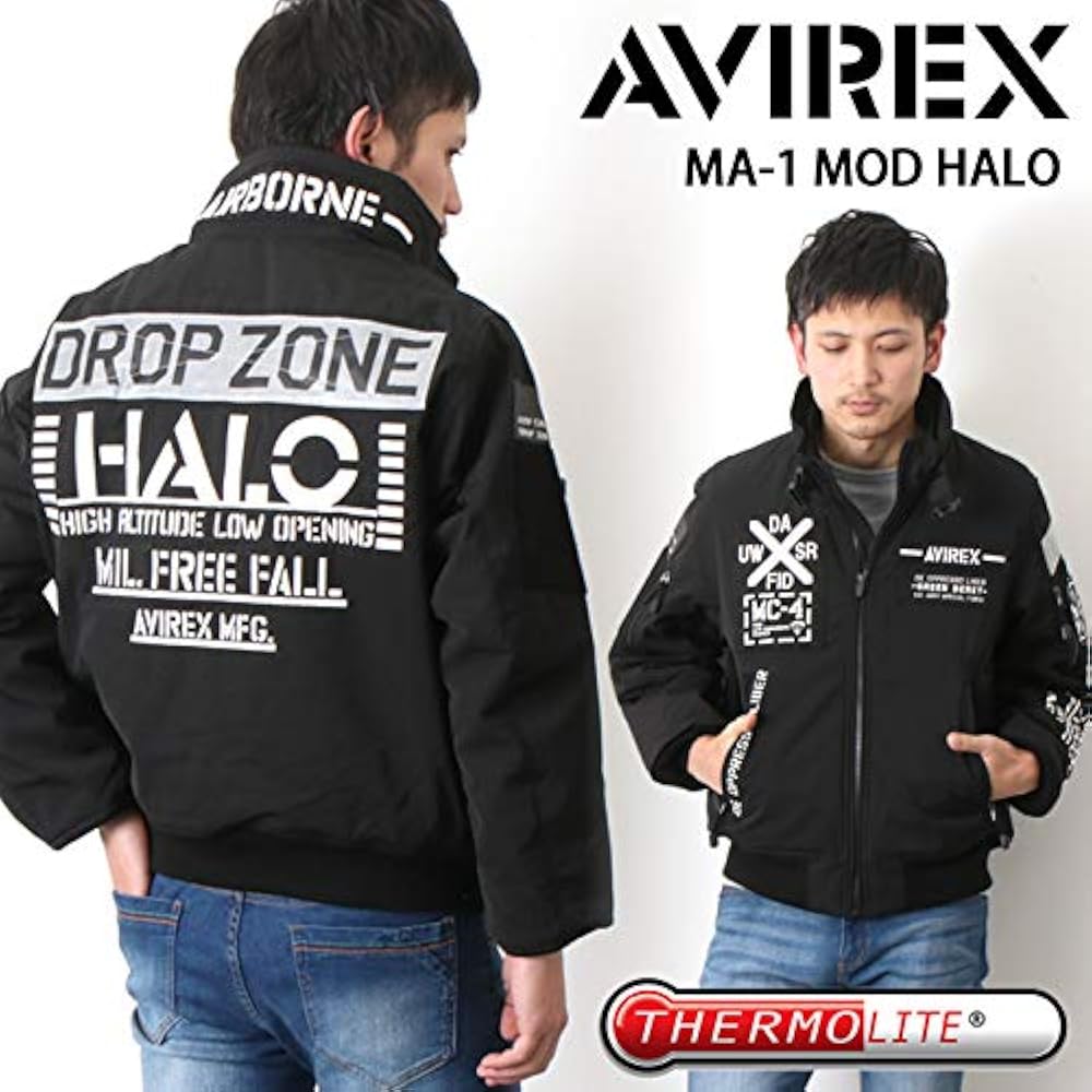 Amazon | [アヴィレックス] ブルゾン AMC MA-1 MOD HALO 6192176