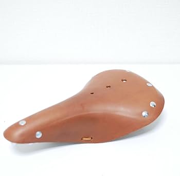 Amazon | レザー サドル 革製 サドル ブラウン 色 brooks風 メーカー