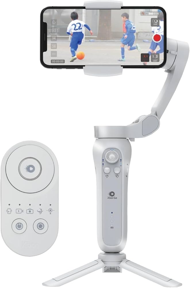 XboxGo(ジンバル)とリモコン XboxGo(ジンバル)とリモコン XbotGo AI
