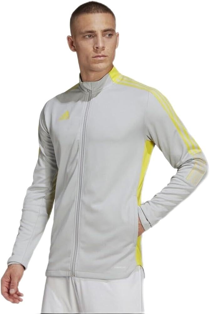 Amazon.com: adidas Mens Tiro 21 Track Jacket, Team Light Grey