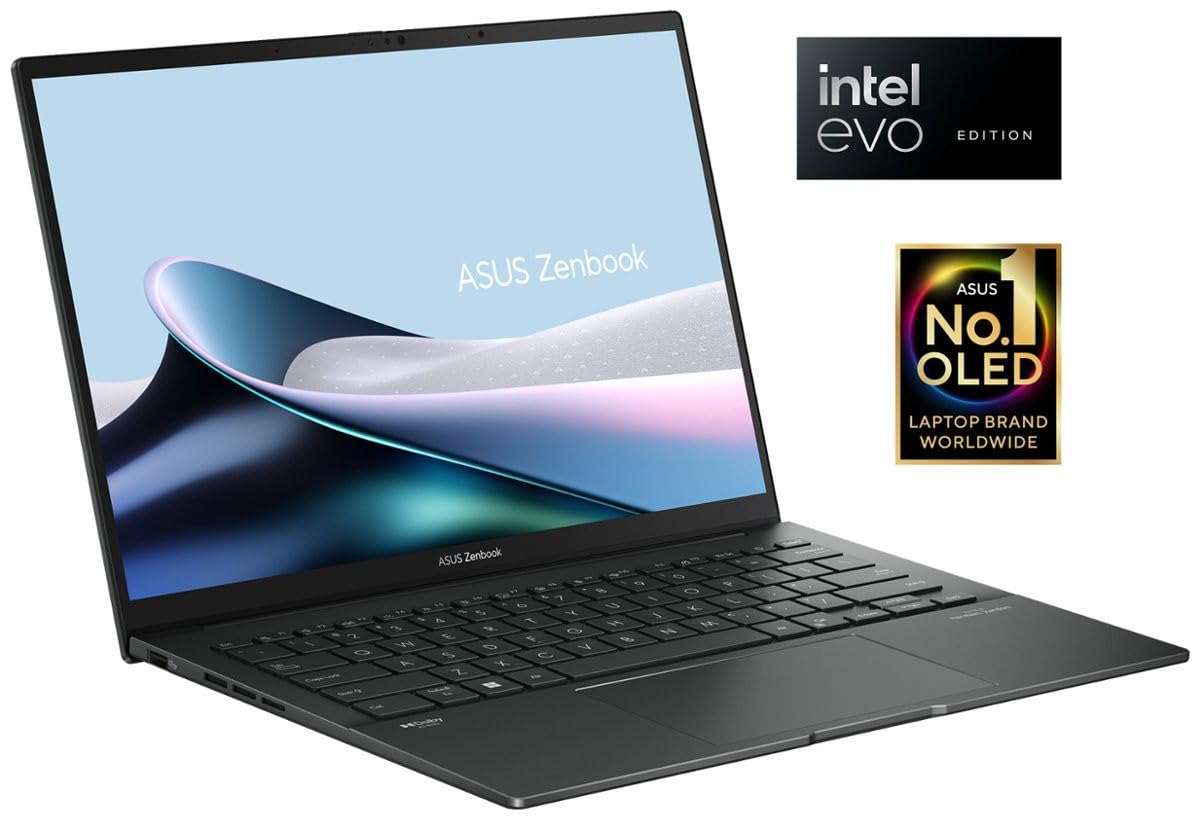 Amazon.com: ASUS Zenbook 14 OLED Copolit AI PC Laptop 14