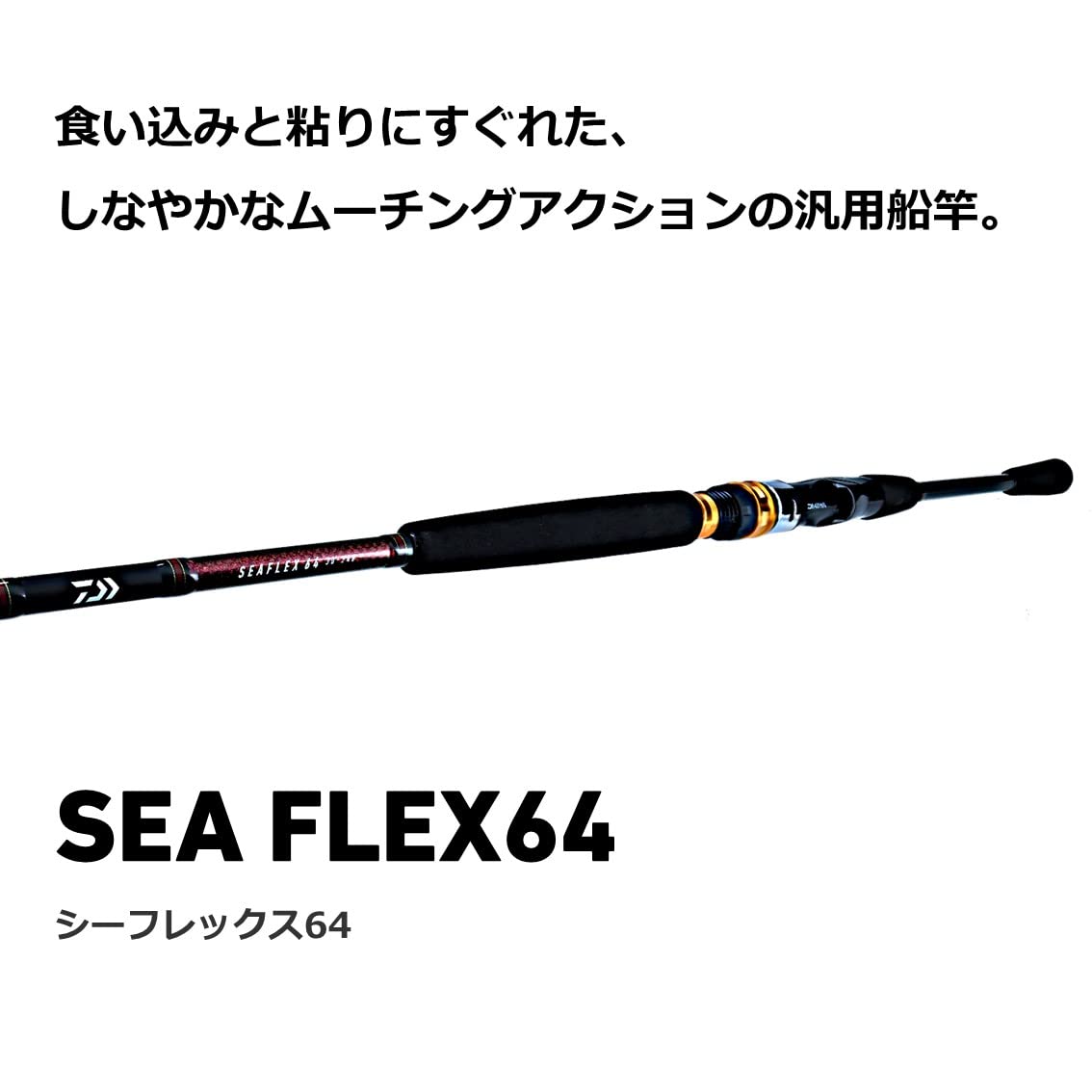 Amazon | ダイワ(DAIWA) 船竿 シーフレックス64 30-210・N ブラック