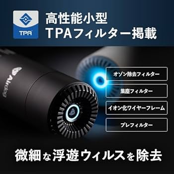 Amazon.co.jp: Airdog mini portable マットブラック【エアドッグ ミニ