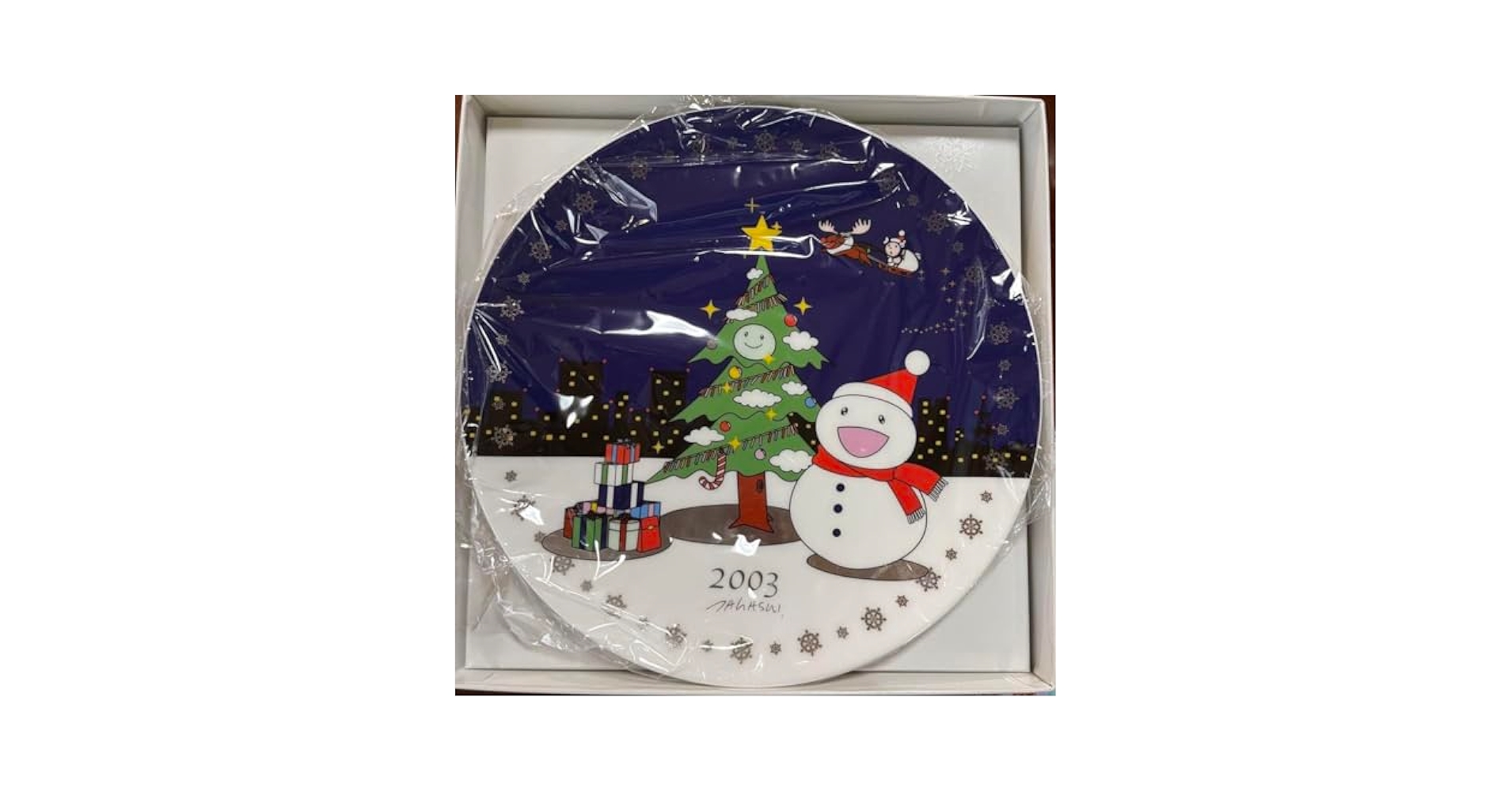 村上隆 クリスマス プレート 2003 銀座並木通り 【公式通販】