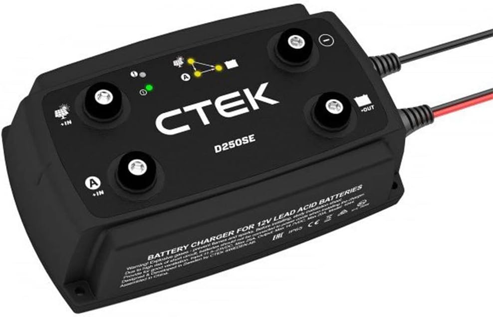 CTEK D250SE、20A、12Vバッテリーチャージャー、RV、トラック