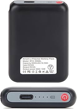 Amazon.co.jp: Cuetico 電熱グローブ用バッテリー 5V/2A 5000mAh 2個