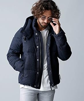 Amazon | [ナノ・ユニバース] ダウンジャケット 西川ダウン ウールG2