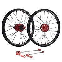 Amazon.co.jp: 折りたたみ自転車ホイールセット 14インチ/16インチ 305