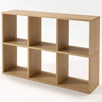 Amazon｜無印良品 スタッキングシェルフ・3段・オーク材 幅42×奥行28.5