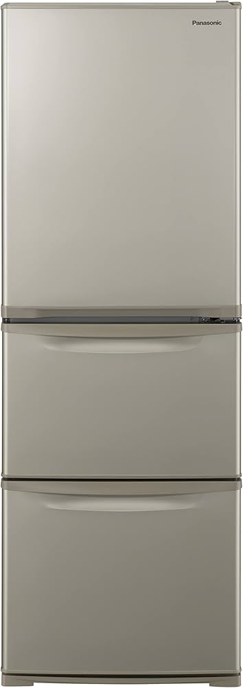 Amazon | パナソニック 冷蔵庫 幅59cm 335L グレイスゴールド NR-C342C