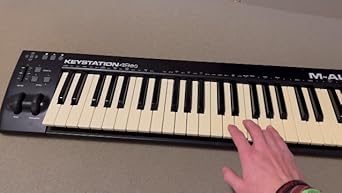 Amazon.com: M-AUDIO Keystation 49 MK3 - Synth Action 49 Key USB