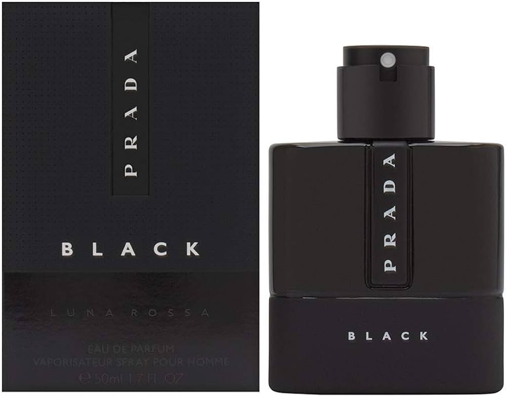 Amazon.com : Prada Luna Rossa Black for Men Eau De Parfum Spray