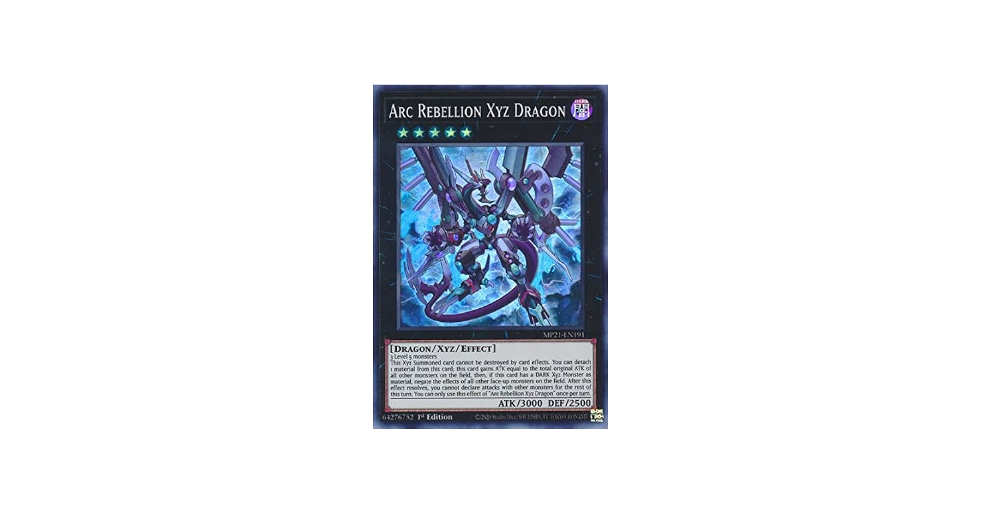 Amazon.com: Arc Rebellion XYZ Dragon - MP21-EN191 - Super Rare
