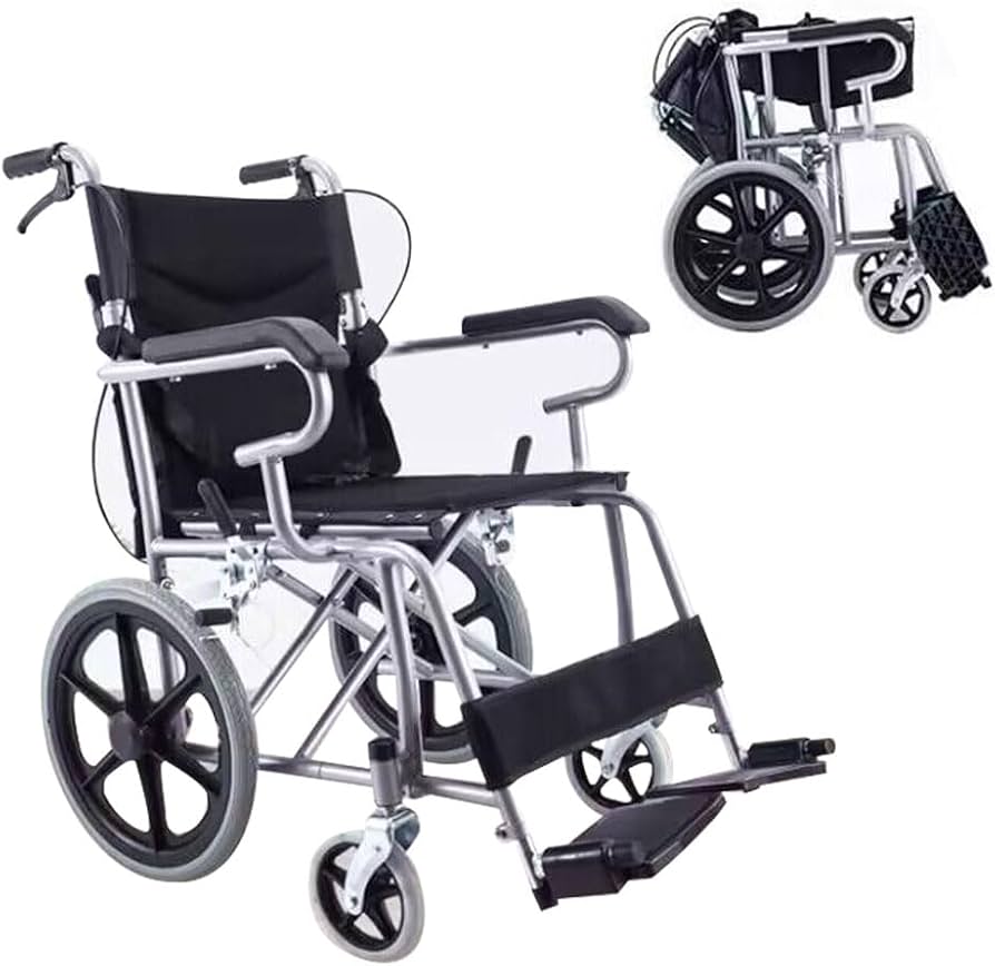Amazon | ESLUVE 介助型車椅子 車いす 折り畳み式 軽い車椅子 簡易