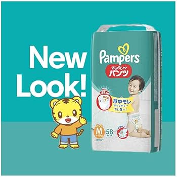 Amazon | パンパース 【パンツ Mサイズ】 オムツ さらさらケア (6~12kg
