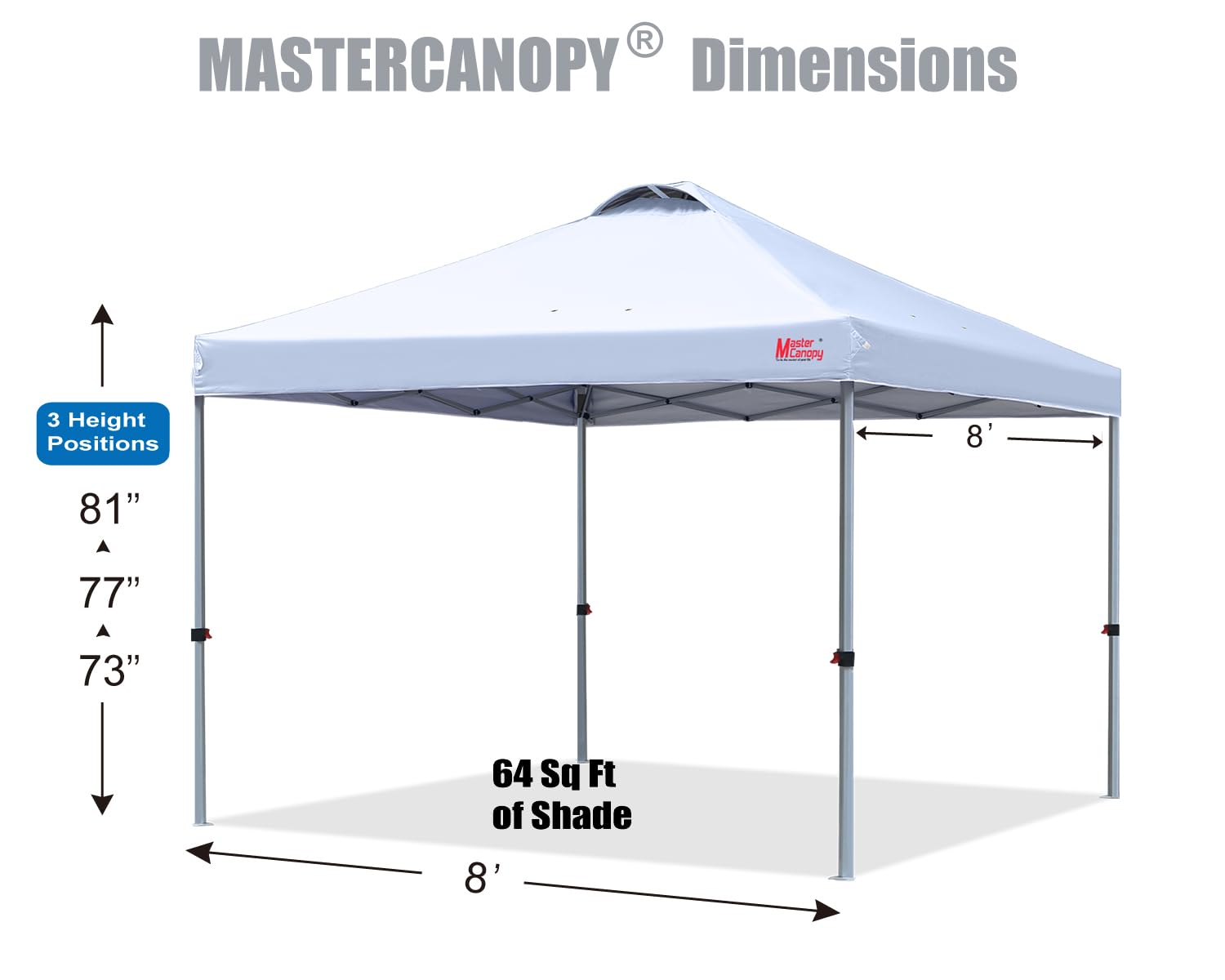 Amazon.co.jp: マスターキャノピー（MASTERCANOPY）ワンタッチタープ