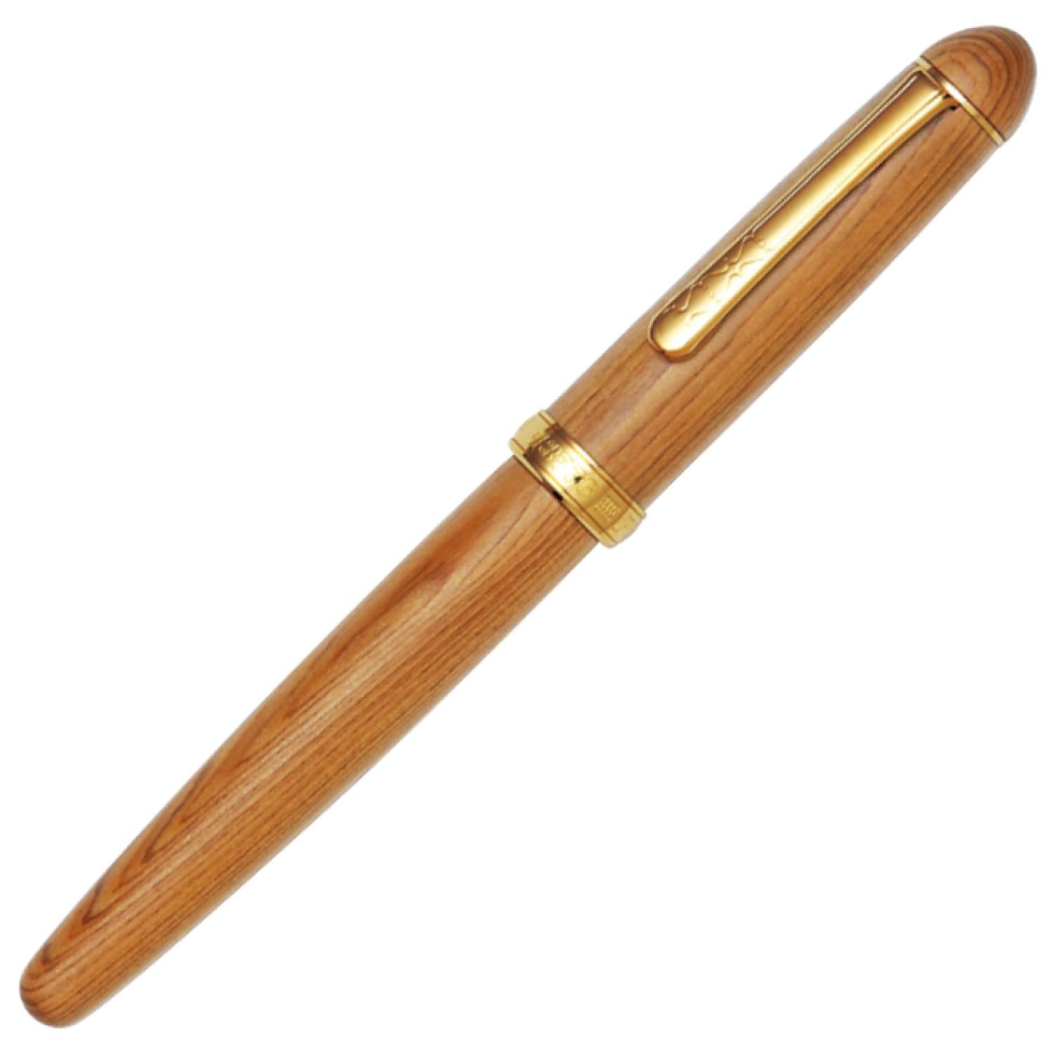 Amazon | プラチナ万年筆 万年筆 #3776屋久杉 細字 PTB-50000YN#62-2