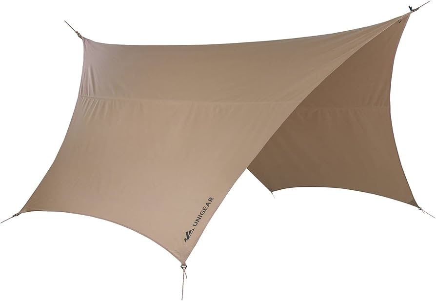 Amazon | Unigear ヘキサタープ tcタープ ポリコットン 5m延長ベルト