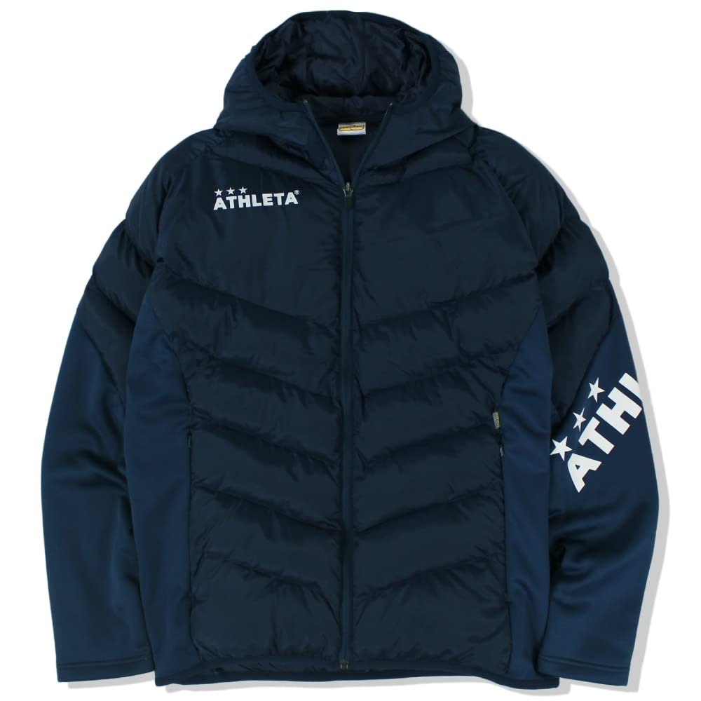 Amazon.co.jp: ATHLETA アスレタ 中綿ウォームジャケット S NVY
