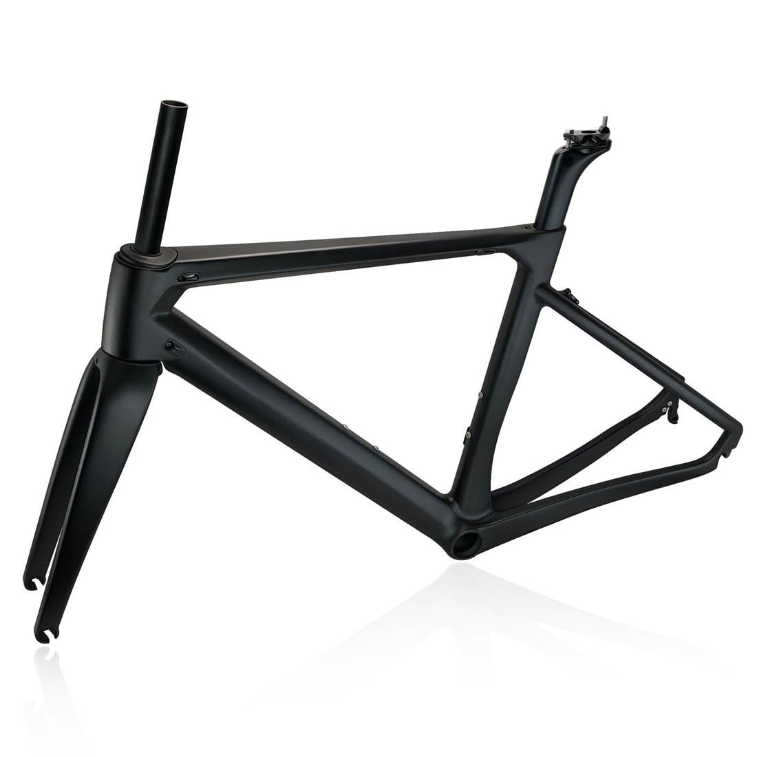 Amazon.co.jp: カーボンロードバイクフレームセット ブレイキング