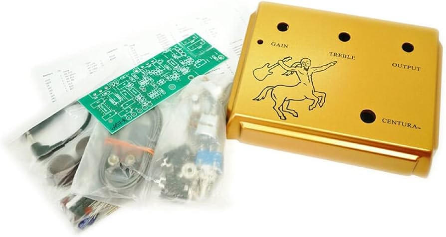 Amazon | Ceriatone Centura Kit Matte Gold オーバードライブ ギター